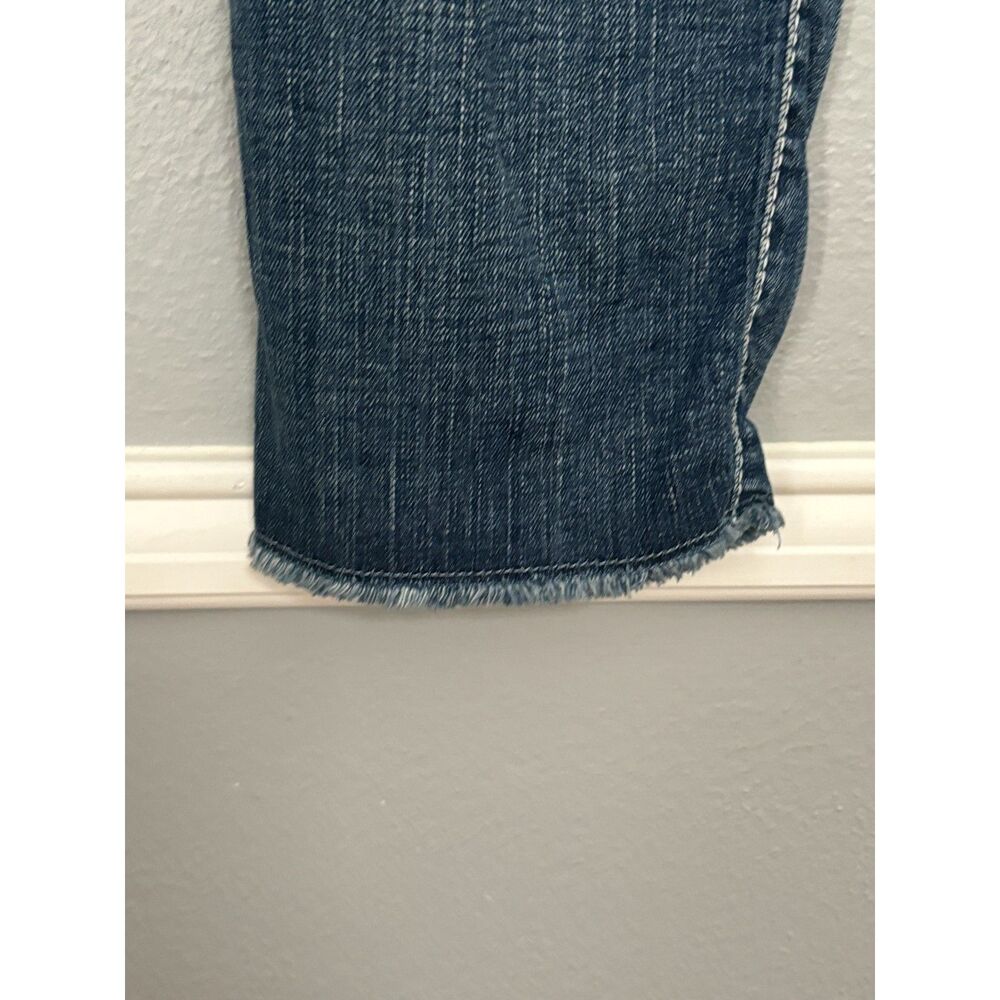 Bke Stretch Distressed Patchwork Frayed Everyday … - image 4